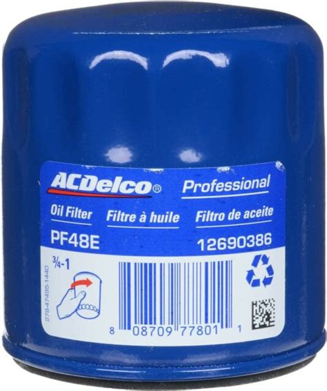 Acdelco Pf48e 12690386 Professional Engine Oil Filter Ebay