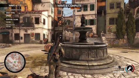 Sniper Elite 4 Dlc Character British Commando Gameplay In Solo Survival