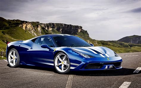 Ferrari 458 Italia Speciale Azul Wallpapers Gratis Imagenes