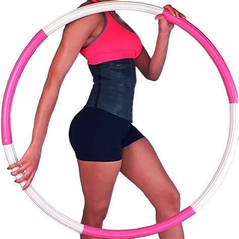 Weighted Hula Hoop For Adults Premium 6 Section