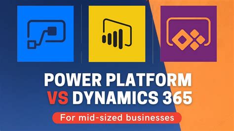 Microsoft Power Platform Vs Dynamics 365 For Mid Sized Businesses