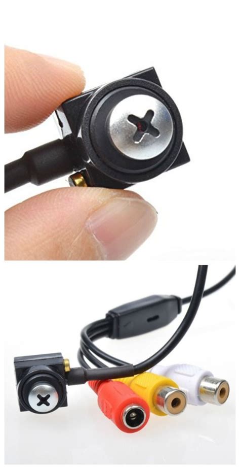 this mini screw spy camera is the word smallest cctv camera easy to install and hide
