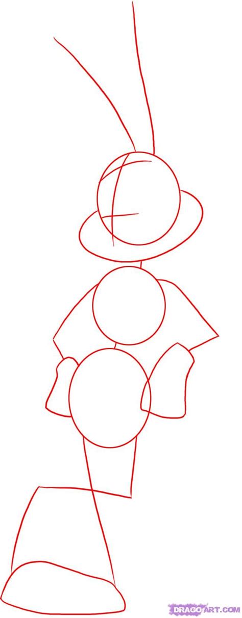 Once that is done you can add the limb guidelines and the feet and hand shapes. Rabbit Drawings Step by Step | how to draw bugs bunny step ...