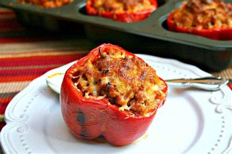 Stuffed Red Peppers Life Love And Good Food