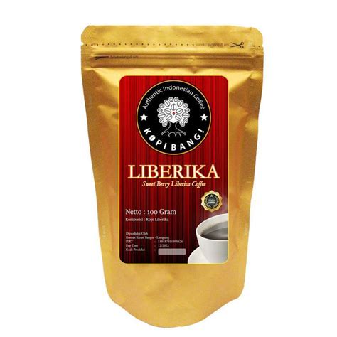 Jual Kopi Liberika Kopi Bubuk Khas Lampung Kopibang Kopi Lampung Liberika Liberica Di