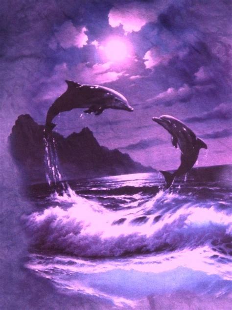 Dolphin Purple Love All Things Purple Dolphins