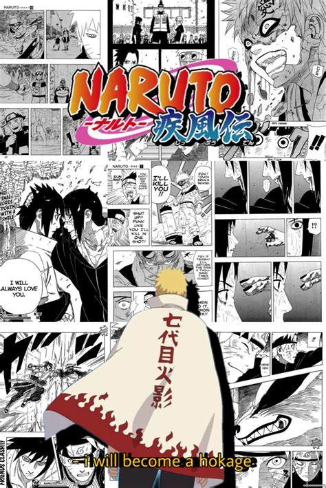 Naruto Manga Poster Películas De Anime Poster Anime Wallpaper De Anime
