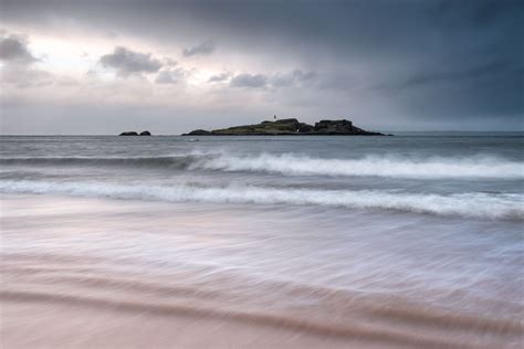 Stormy Seascape Photography Print Fidra Island East Lothian In 2020