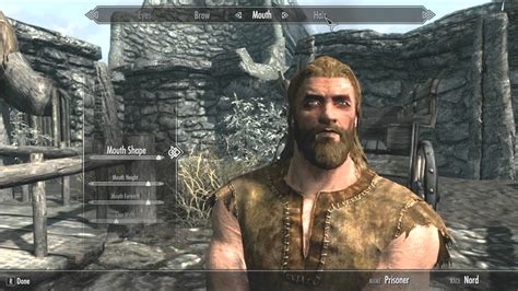 Skyrim Character Creation Nord Youtube