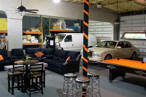How To Transform Your Garage To Man Cave Homeideas