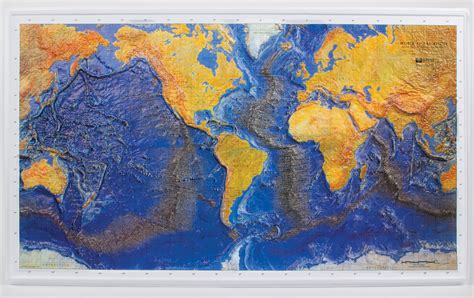 World Ocean Floor Map