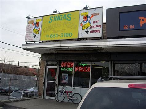 We have also added a handy list of pizza chains that offer delivery, complete with delivery phone numbers and a. Singas Famous Pizza, Elmhurst, NY (Best small pie pizza ...
