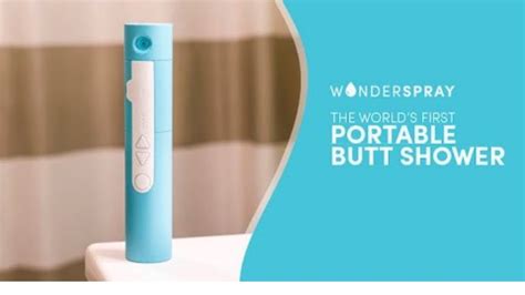 Wonderspray The Portable Butt Shower Launch Video Indiegogo Youtube