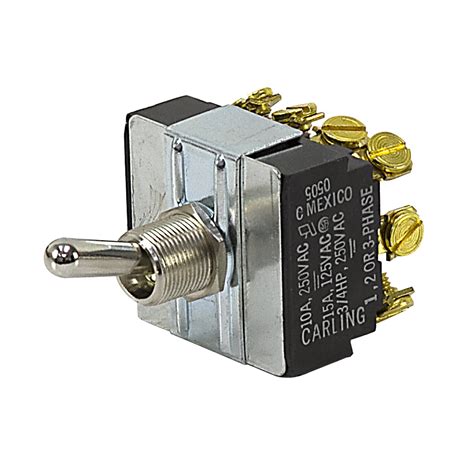 4PDT 15 Amp Toggle Switch | Toggle Switches | Switches | Electrical ...
