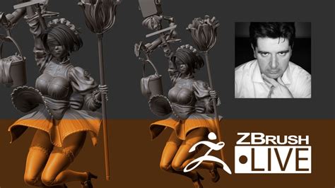 2b From Nier Automata 9 Finalization Fan Art Sculpting With Zbrush Youtube