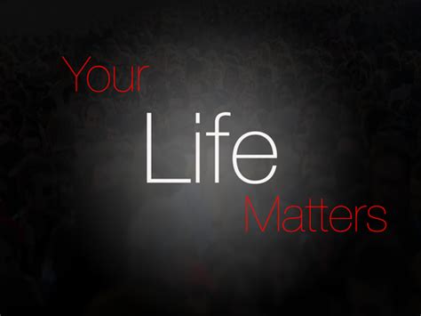 Your Life Matters Gloria Dei Lutheran Church