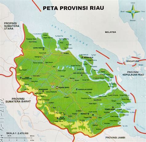 Letak Geografis Provinsi Riau Lengkap Peta Web Sejarah