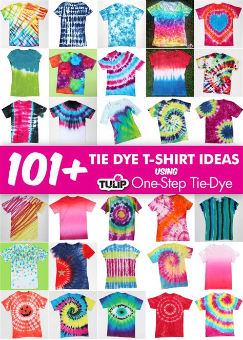 101 Tie Dye T Shirt Shirt Ideas Tie Dye Patterns Diy Diy Tie Dye