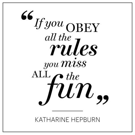 If You Obey All The Rules You Miss All The Fun Jigsawwisdom