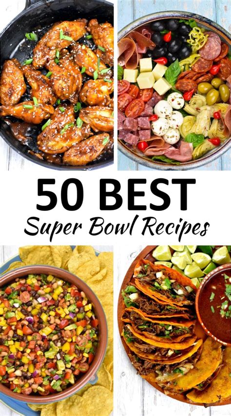 the 50 best super bowl food ideas gypsyplate