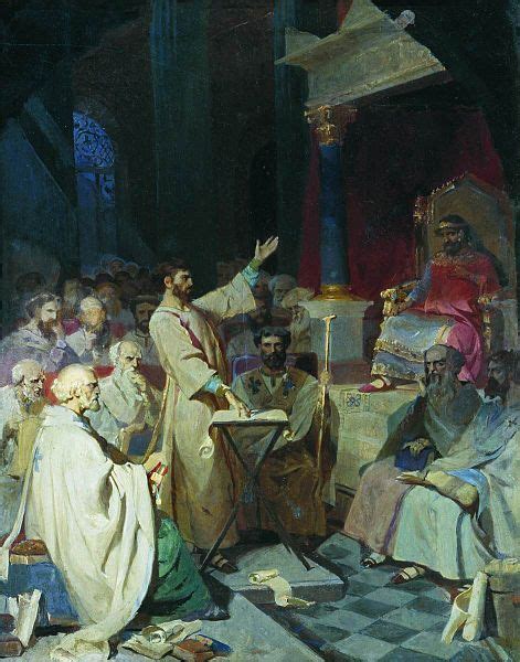 325first Council Of Nicea By Vsurikov 1876 7 Gtgvasily Surikov