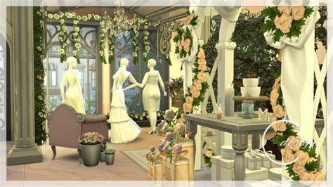 Bridal Shop At Cross Design Sims 4 Updates