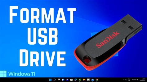 How To Format A Usb Drive In Windows 11
