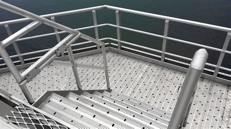 Quicklock™ Aluminium Handrail And Walkway System Aluminium Offshore