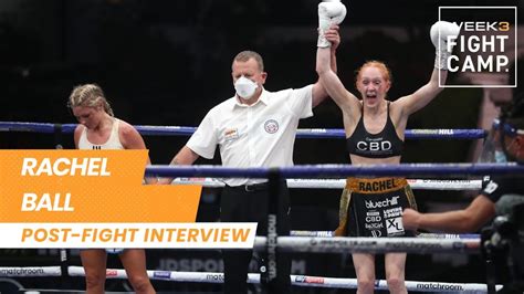 Exclusive An Emotional Rachel Ball Stuns Shannon Courtenay At Fight Camp The Global Herald
