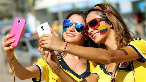 HD Wallpaper FIFA World Cup Women Smiling Colombia Long Hair