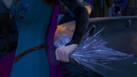 Elsa Frozen Trailer Elsa Ice Powers Rotoscopers Ice Powers Frozen