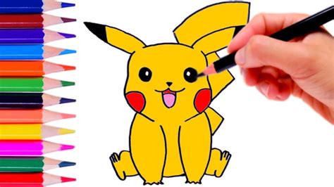 Comment Dessiner Pikachu Facilement Tuto Dessin Pokémon Facile