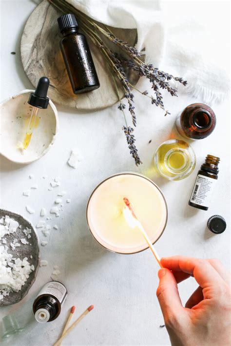 the complete guide to diy essential oil candles hello nest