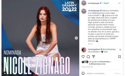 Gian Marco Dedica Emotivo Post A Su Hija Nicole Zignago Luego De Ser Nominada A Los Latin Grammy