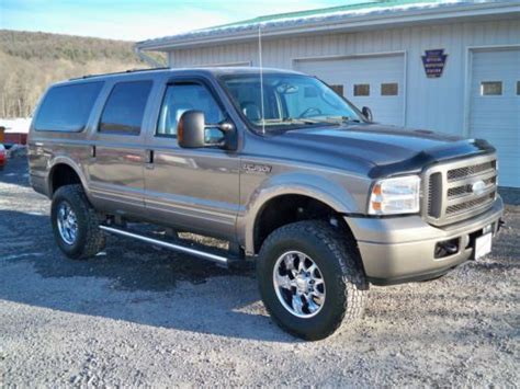Sell Used 2005 Ford Excursion Eddie Bauer Lifted 60 Powerstroke In
