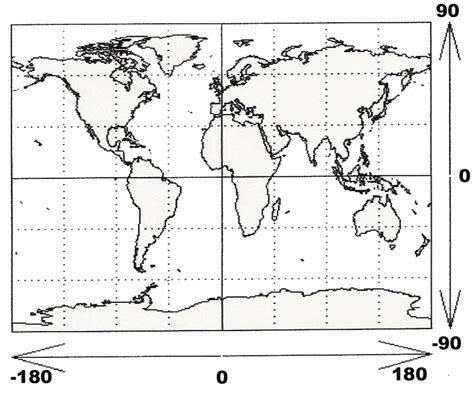 Planisferio Con Las Coordenadas Geograficas Imagui