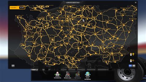 Euro Truck Simulator 2 America Map Map Of World