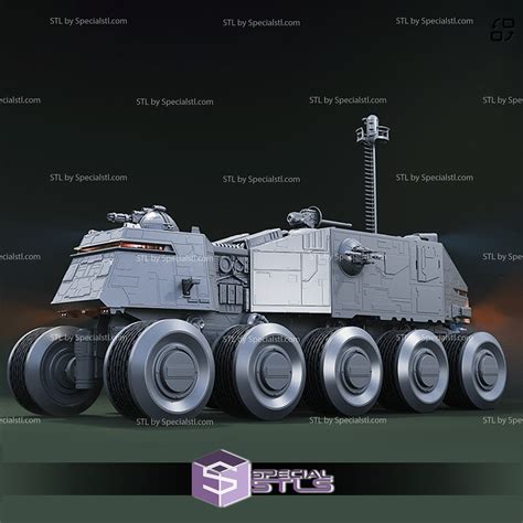 Juggernaut Turbo Tank Stl Files Star Wars Specialstl