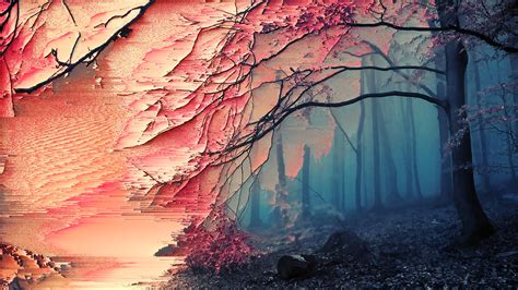 23 Forest Abstract Wallpaper Inspirasi Penting