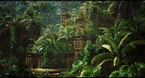 Jungle Temple Remnants Ue4 — Polycount