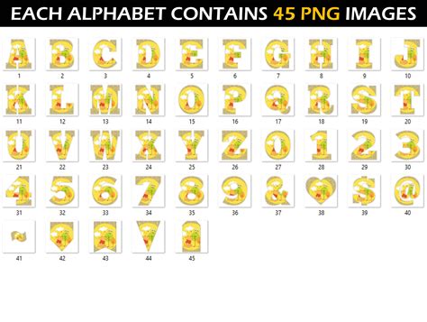 Winnie The Pooh Alphabet Letters Png 2 Mr Alphabets