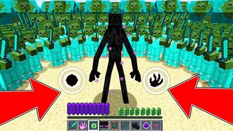 How To Play Enderman Mutant Vs 1000000 Zombie In Minecraft Master