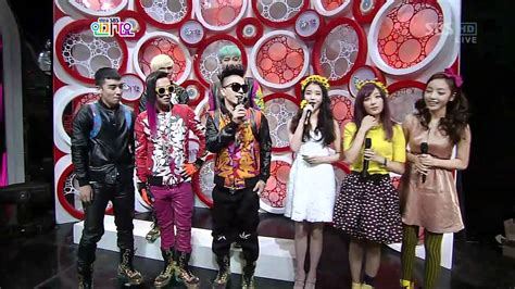 Bigbang Interview Sbs Inkigayo 인기가요 20120311 Youtube