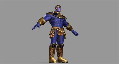 Thanos 3d Model 8 Fbx Max Free3d