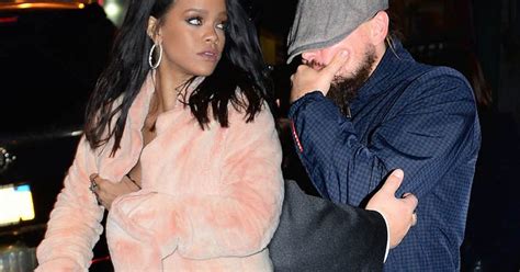 Date Night Rihanna And Leonardo Dicaprio Try To Go Unnoticed For Late