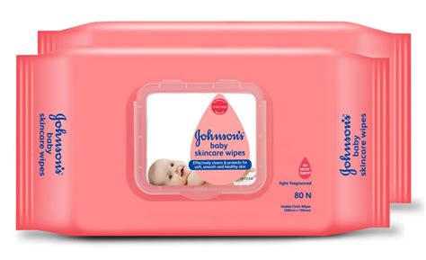 Buy Johnsons Baby Wet Wipes Packs Of 2 Pack Of 160 Online At Flat 18