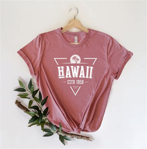 Hawaii Shirt Hawaii Tshirt Hawaii Gifts Hawaii Souvenir Etsy