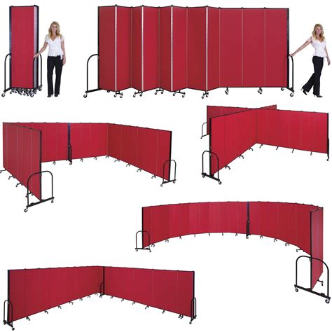 Movable Wall Partitions Break 6 Foot Room Dividers 6ft H X 20ft L