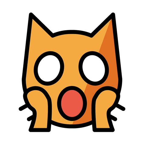 Weary Cat Emoji Clipart Free Download Transparent Png Creazilla