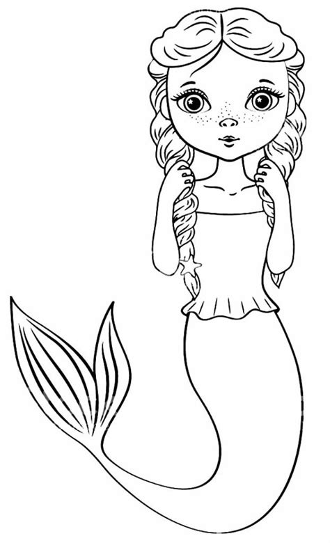 30 Desenhos Da Pequena Sereia Ariel Para Colorir E Imprimir Pdmrea